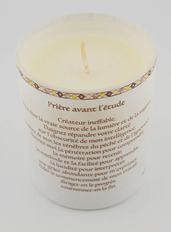Scented Luxury Candle Saint Thomas Aquinas with Prayer (pic 4)