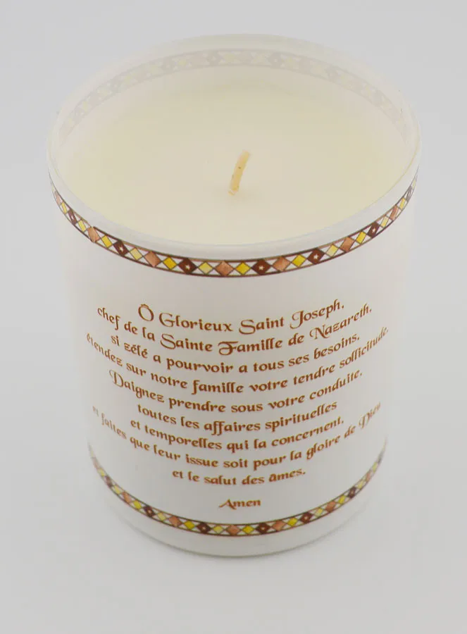 Scented Luxury Candle Saint Joseph with Prayer (pic 4)