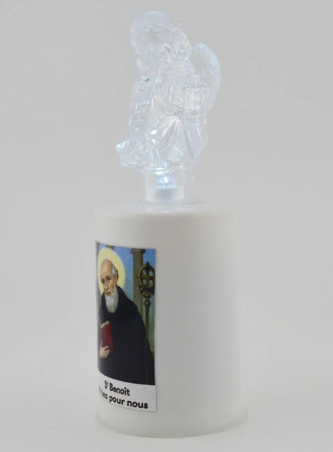 Saint Benedict LED Church Candle - 60 days (pic 4)