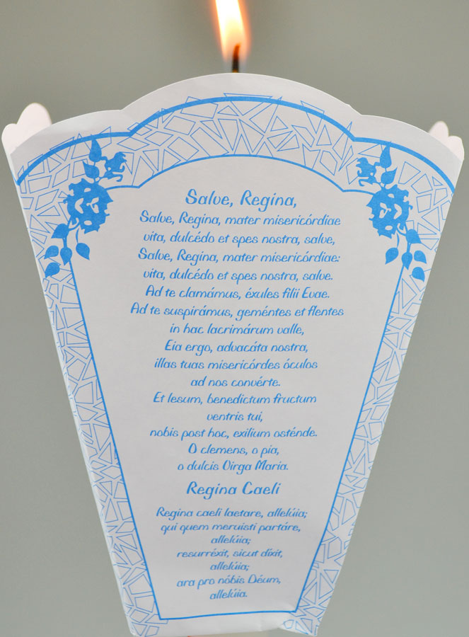 Lourdes Flame Wind Protector for Procession Candle Lourdes