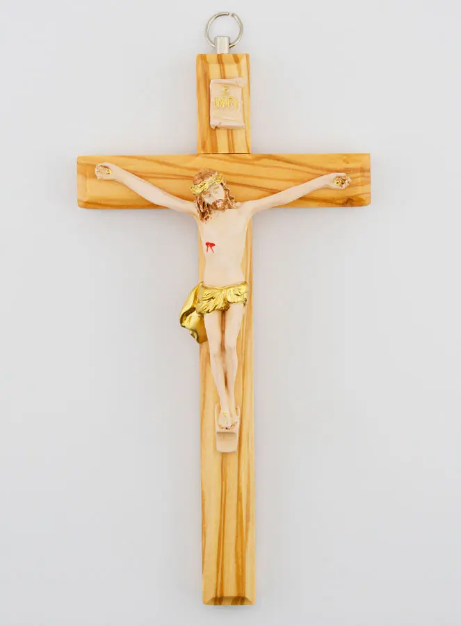 Wooden Crucifix with Jesus Christ - 17 cm (pic 1)