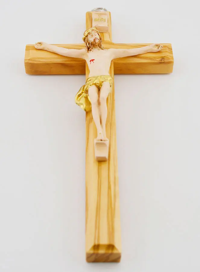 Wooden Crucifix with Jesus Christ - 17 cm (pic 2)