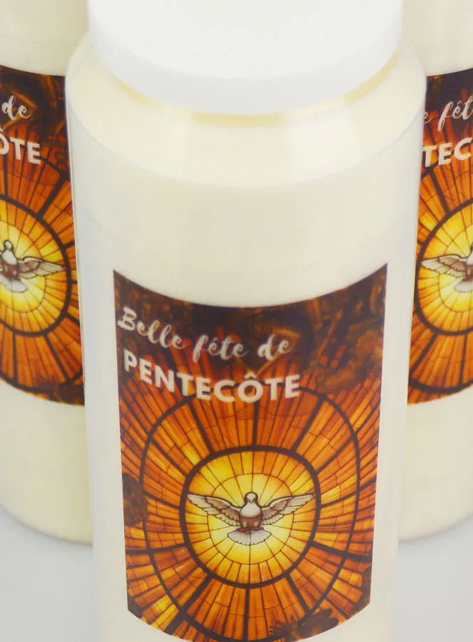 Set 3 Sanctuary Candles Happy Pentecost (pic 4)
