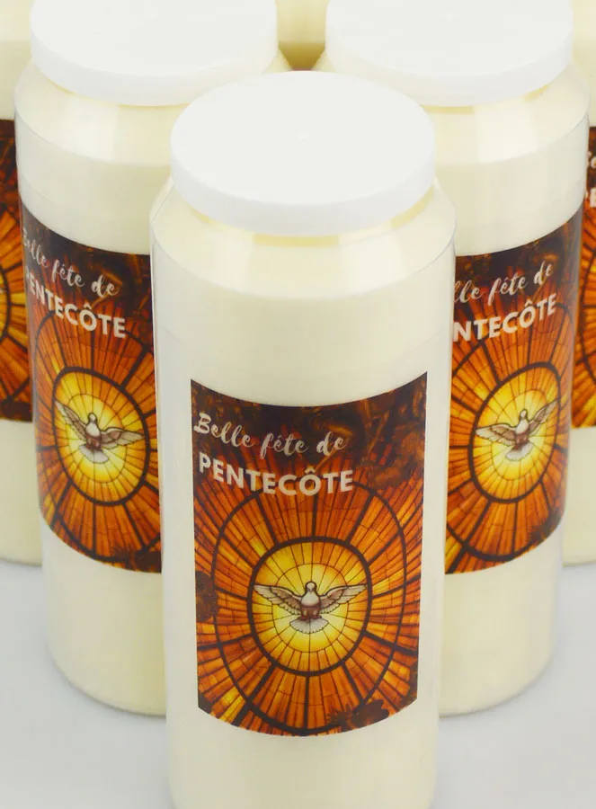 Box of 20 Sanctuary Candles Happy Pentecost (pic 4)