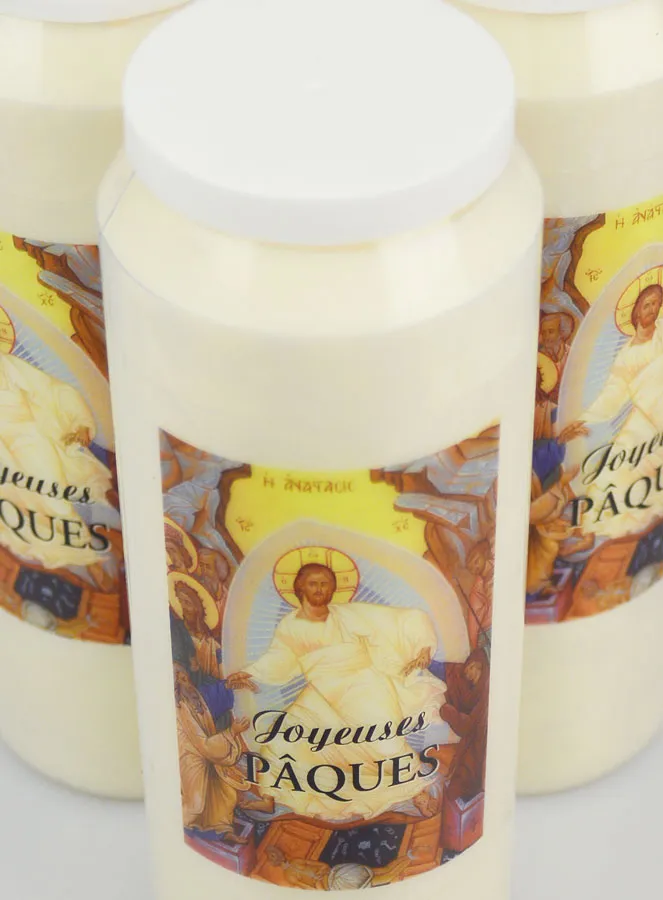 3 Sanctuary Candles Happy Easter (pic 4)