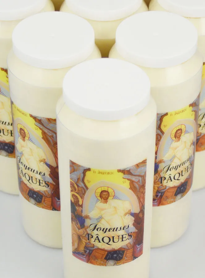 Set 10 Sanctuary Candles Happy Easter (pic 4)