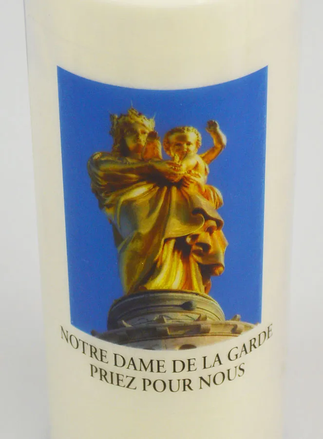 Sanctuary Candle Our Lady of Guard - 17.5cm (pic 4)