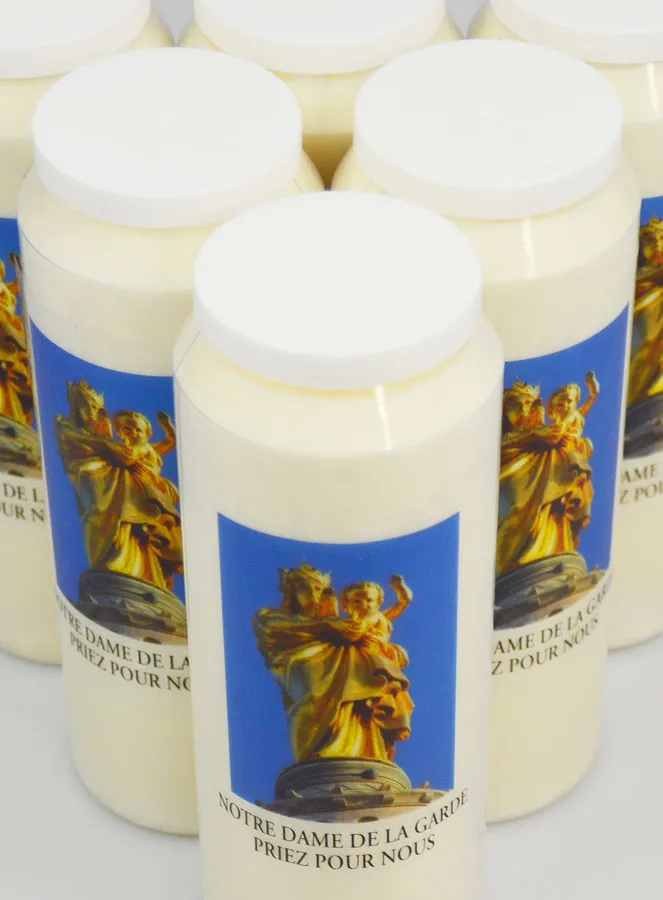 6 Sanctuary Candles Our Lady of Guard - 17.5cm (pic 4)