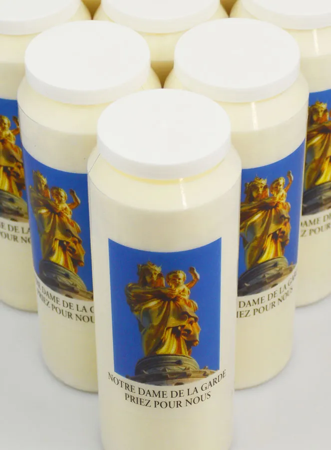 10 Sanctuary Candles Our Lady of Guard - 17.5cm (pic 4)
