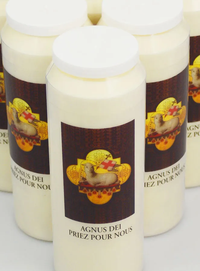 20 Sanctuary Candles Agnus Dei - 17.5cm (pic 4)