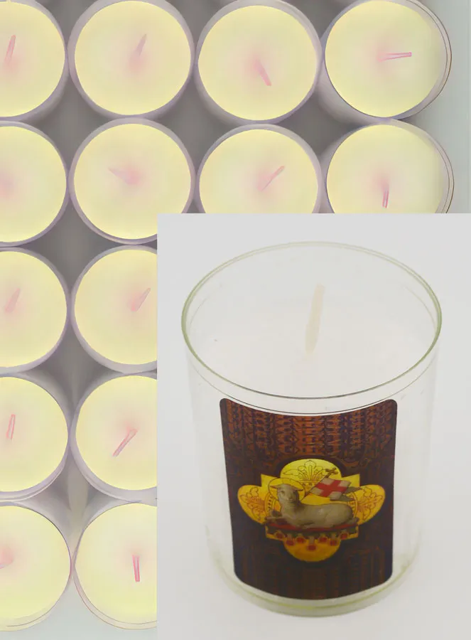 10 Votive Candles Agnus Dei (pic 4)