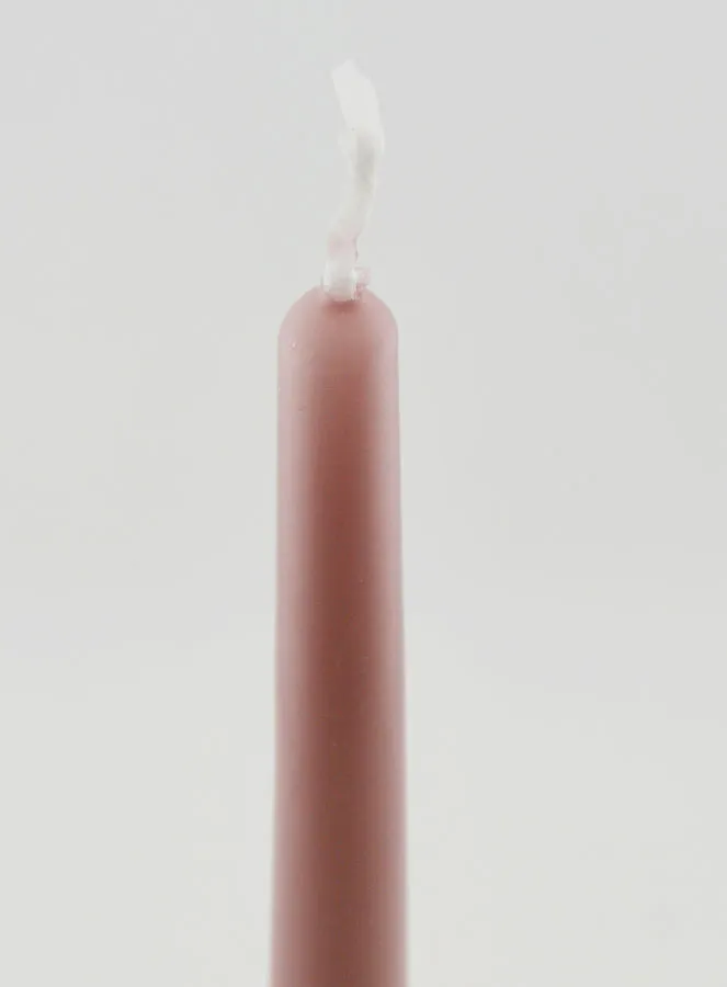 Cylindrical Candle Colour Woodrose - 25 cm (pic 4)