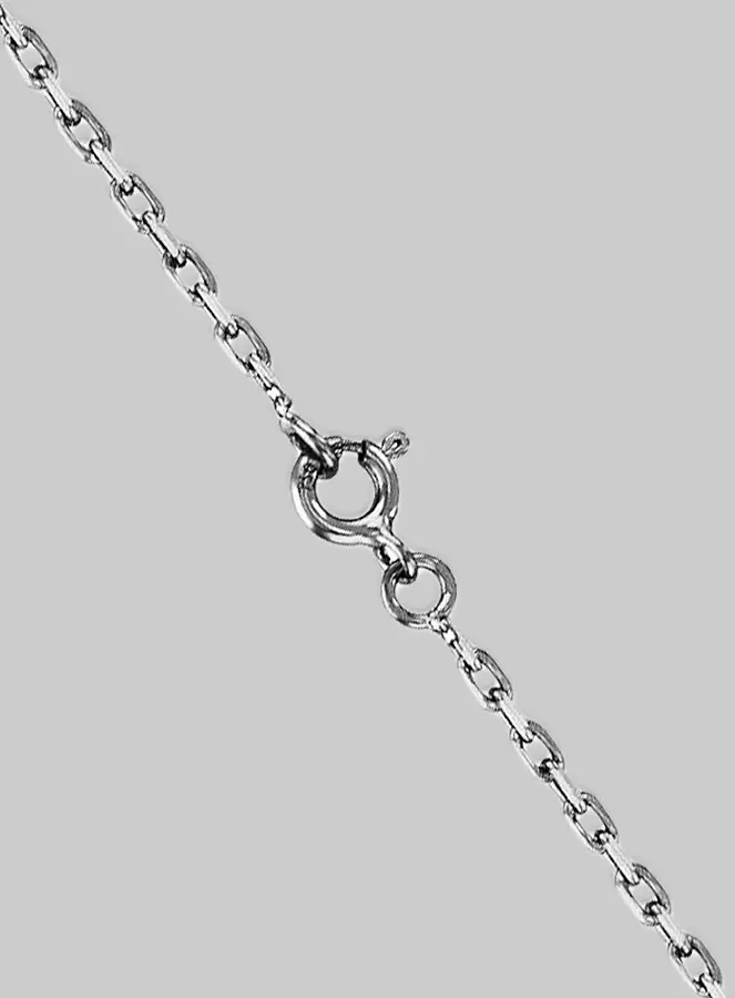 Silver Necklace 40cm - Convict Mesh 1,3mm (pic 3)