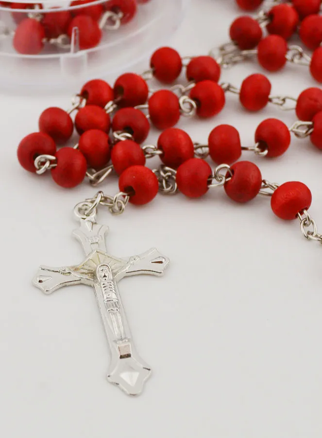 Wooden Lourdes Rosary (pic 3)