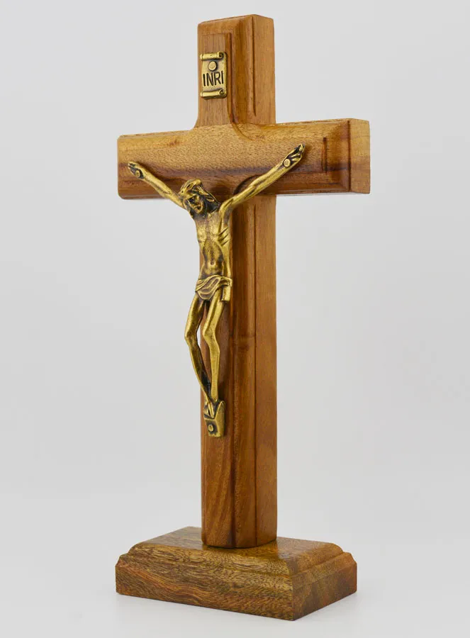 Crucifix With Removable Base - 17cm (pic 2)