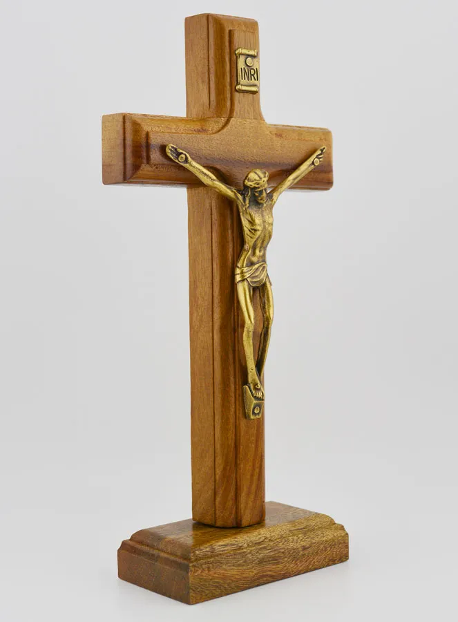Crucifix With Removable Base - 17cm (pic 3)