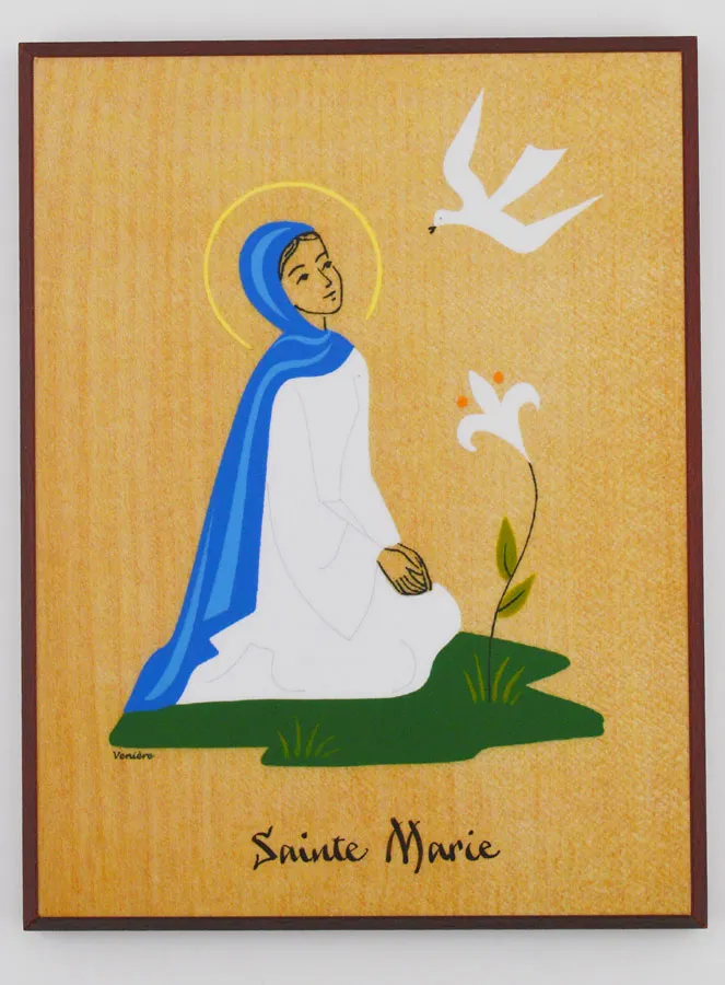 Frame Icon First Name Holy Mary - Monastic Handicrafts (pic 1)
