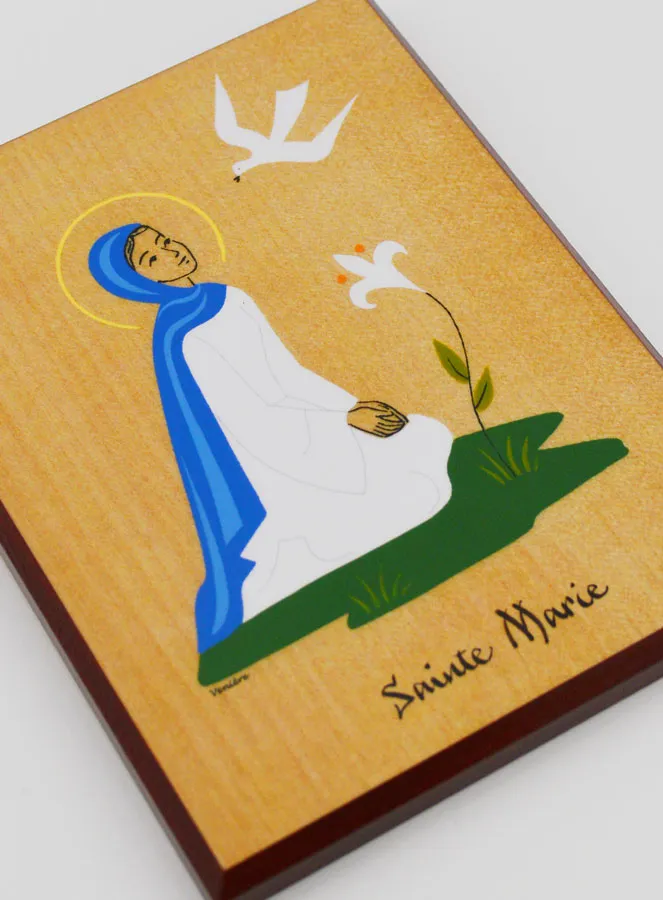 Frame Icon First Name Holy Mary - Monastic Handicrafts (pic 3)