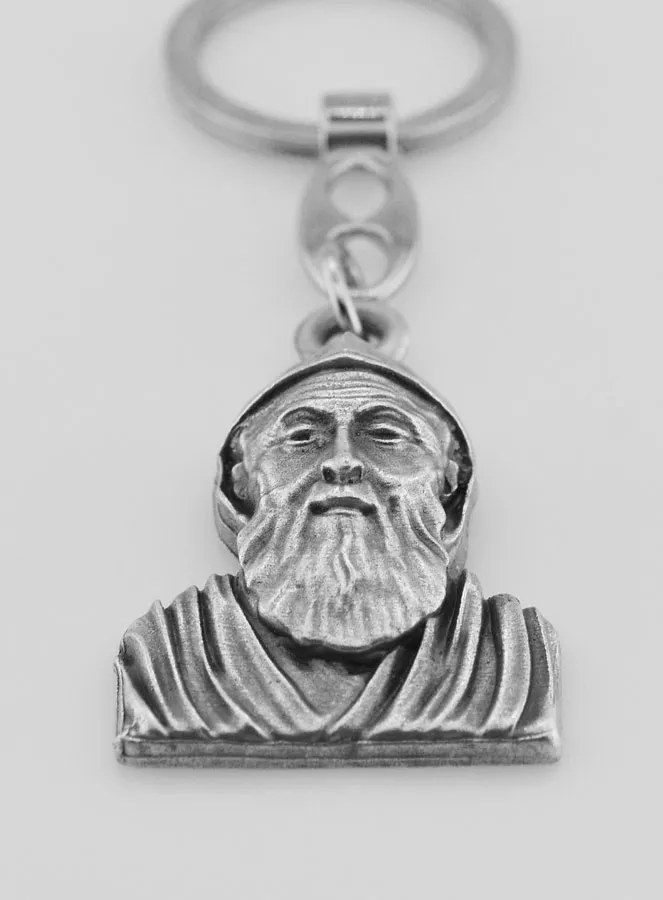 Metal key ring - Saint Charbel (pic 2)