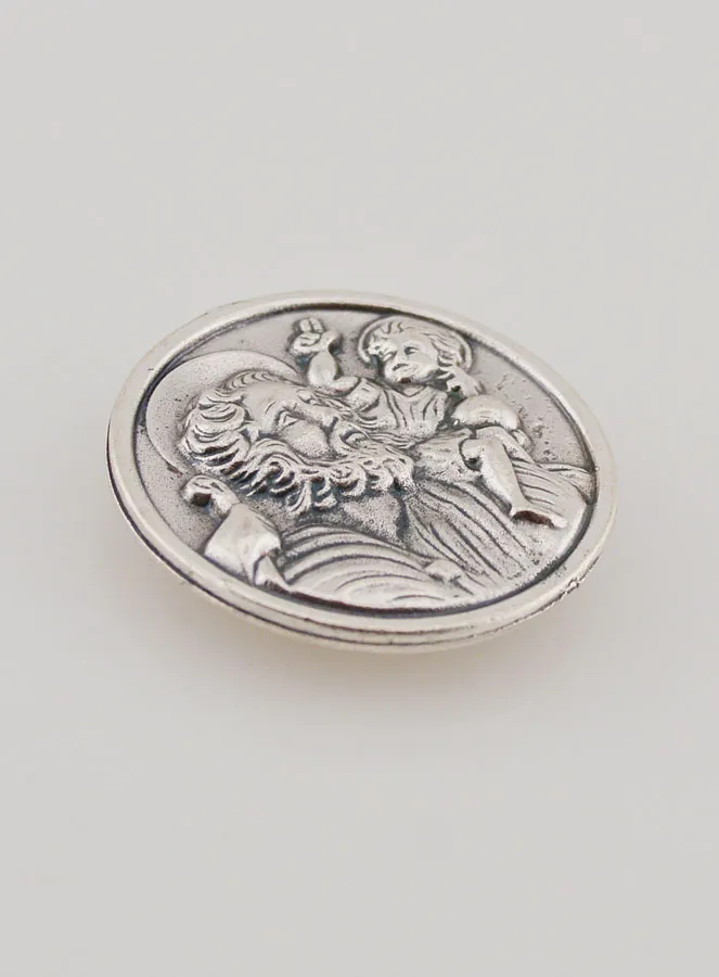 Car Badge Magnet Saint Christopher 35mm (pic 3)