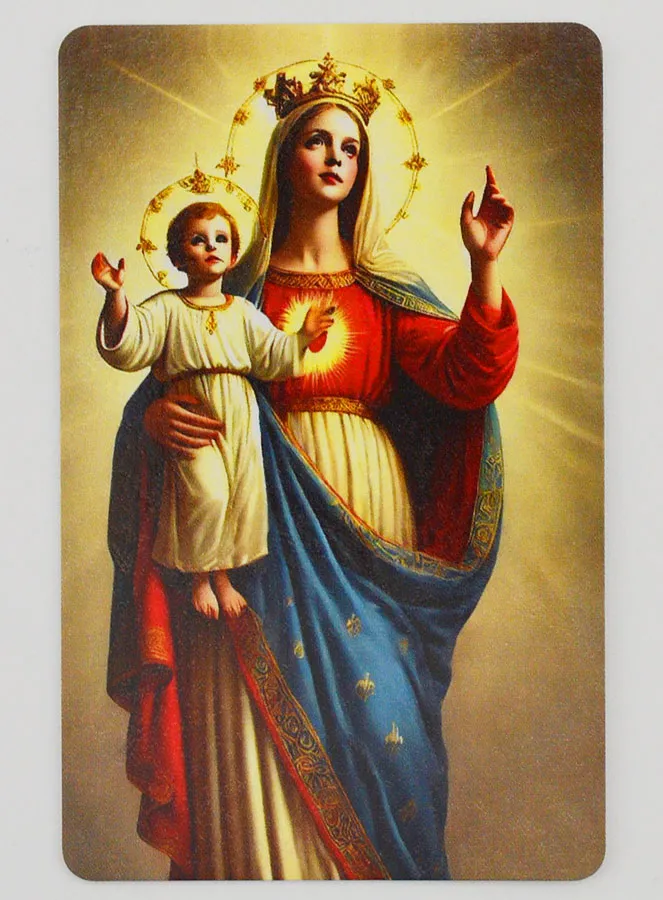 Prayer Card to Our Lady of Miracles (pic 1)