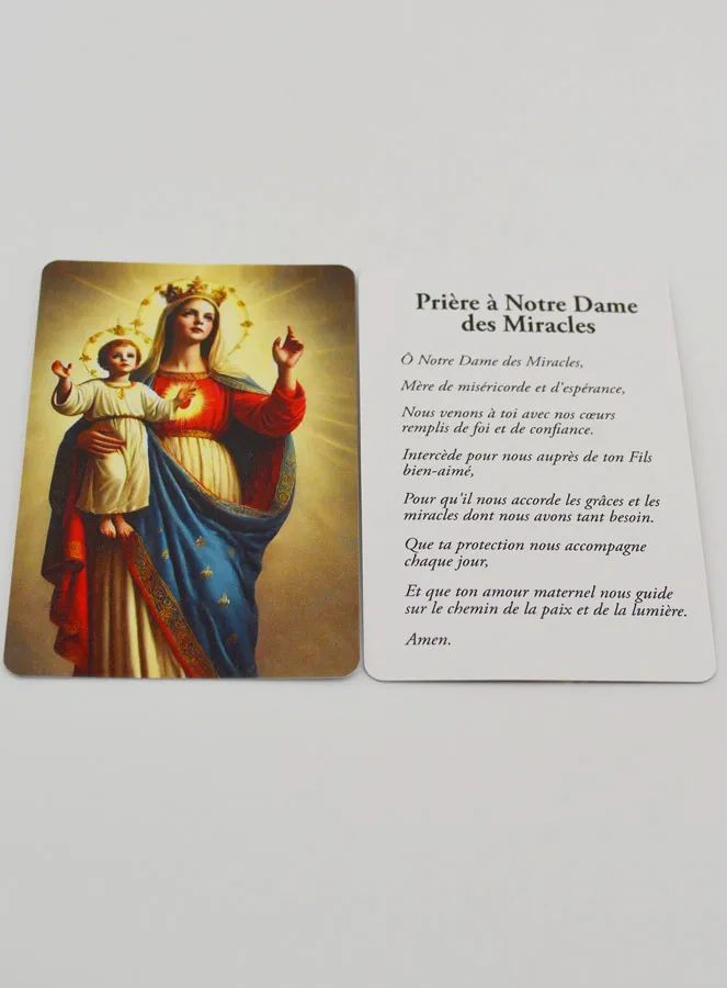 Prayer Card to Our Lady of Miracles (pic 4)