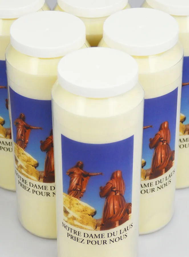Set of 6 Sanctuary Candles Our Lady of Laus (pic 4)