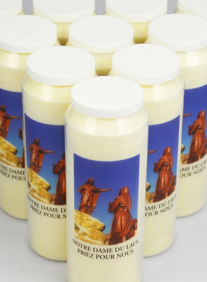 Set of 10 Sanctuary Candles Our Lady of Laus (pic 4)