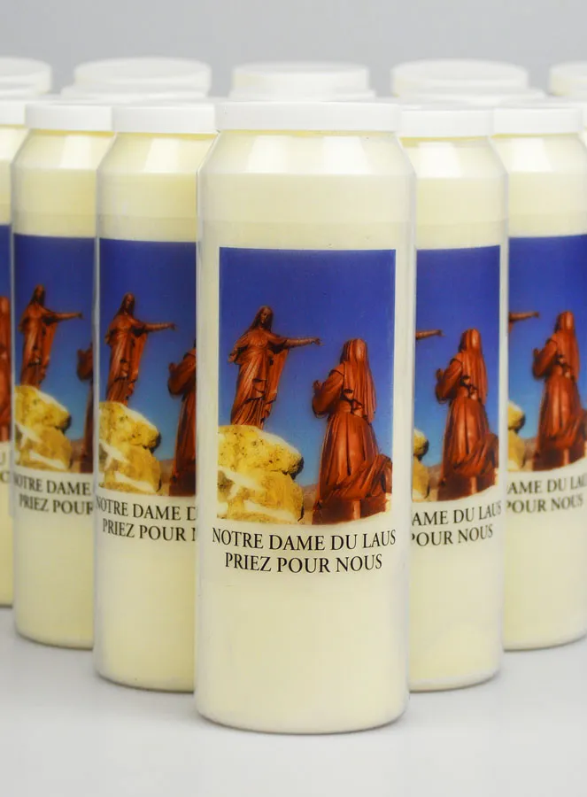 Set of 20 Sanctuary Candles Our Lady of Laus (pic 3)