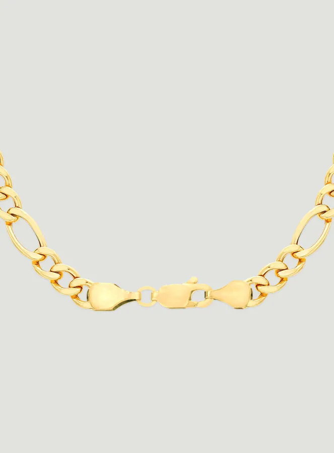 Necklace 45cm Figaro Link 2,3mm - 9k Gold (pic 3)