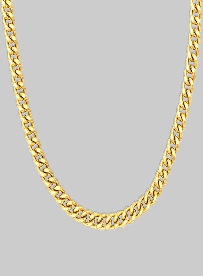 Necklace 45 cm Curb Chain 1.2 mm - 9k Gold (pic 1)