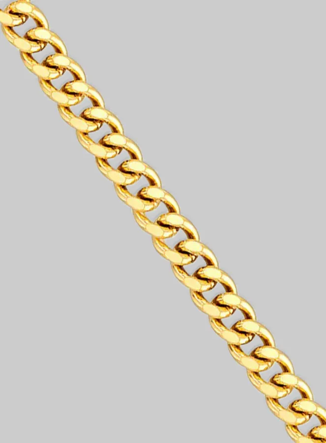 Necklace 45 cm Curb Chain 1.2 mm - 9k Gold (pic 2)