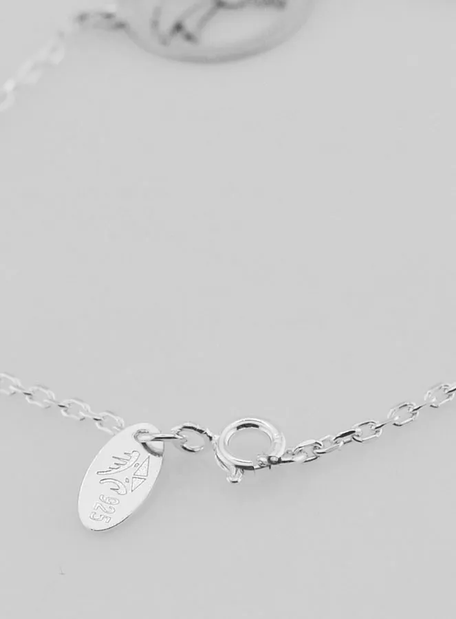 Sterling Silver Bracelet - Dove and Branch (pic 4)