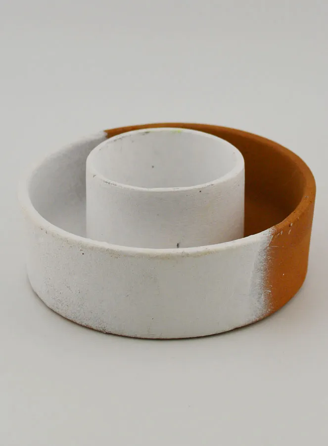 Sage Burner Terracotta Two Colours (pic 1)