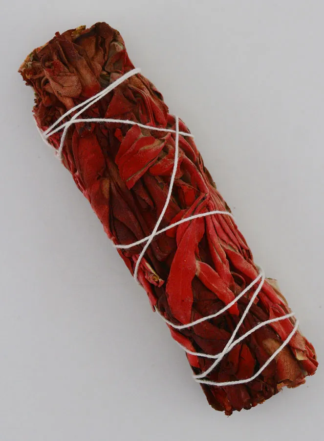 White Sage and Dragon's Blood - Smudge Stick 25g (pic 1)