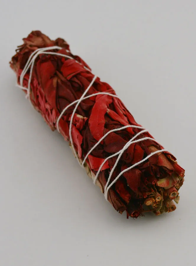 White Sage and Dragon's Blood - Smudge Stick 25g (pic 2)