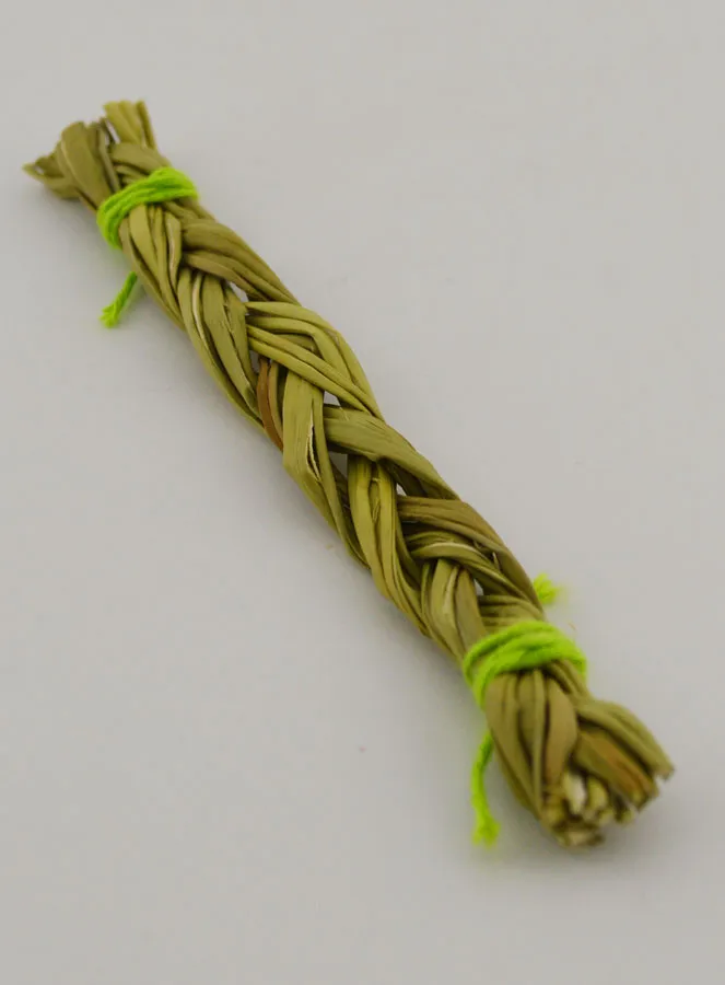 Braided Sweetgrass - 10 cm (pic 2)