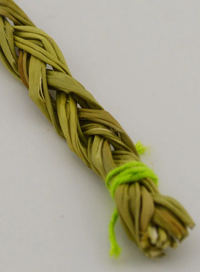 Braided Sweetgrass - 10 cm (pic 4)