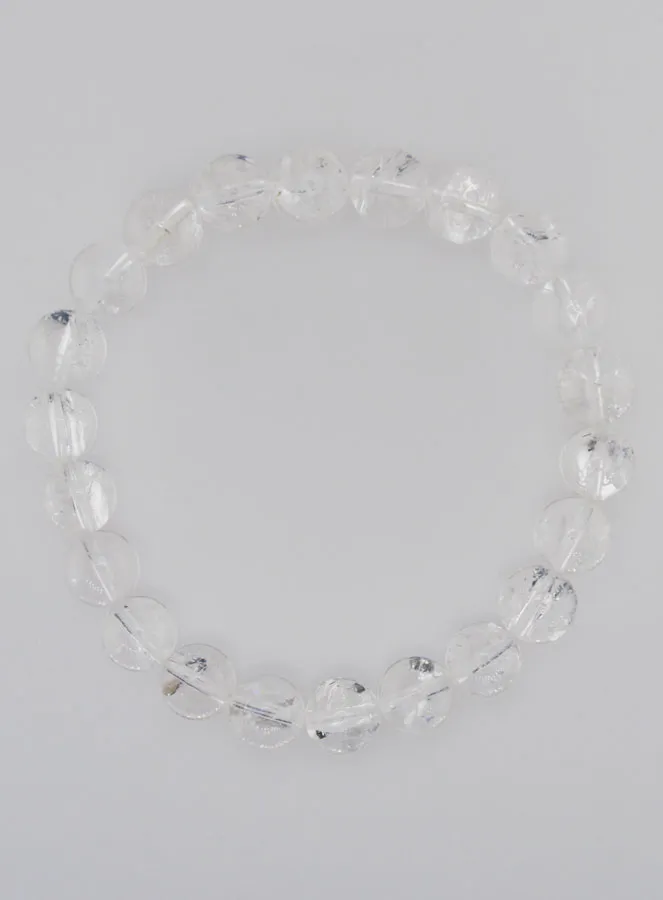 Rainbow Rock Crystal Gemstone Bracelet - 8mm (pic 1)
