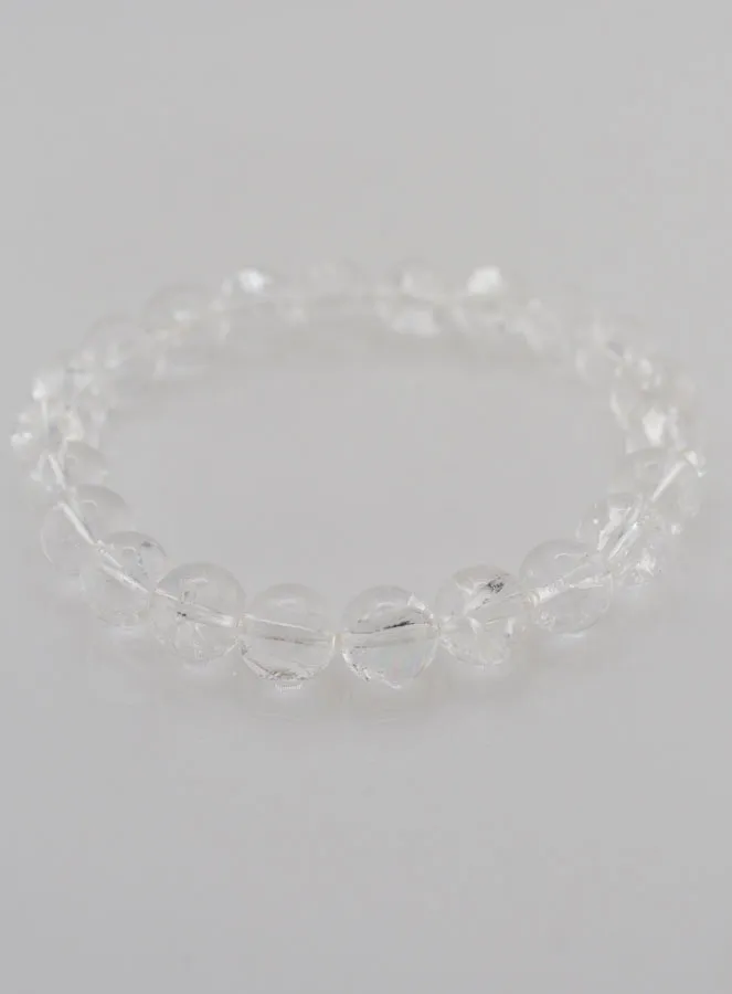 Rainbow Rock Crystal Gemstone Bracelet - 8mm (pic 2)