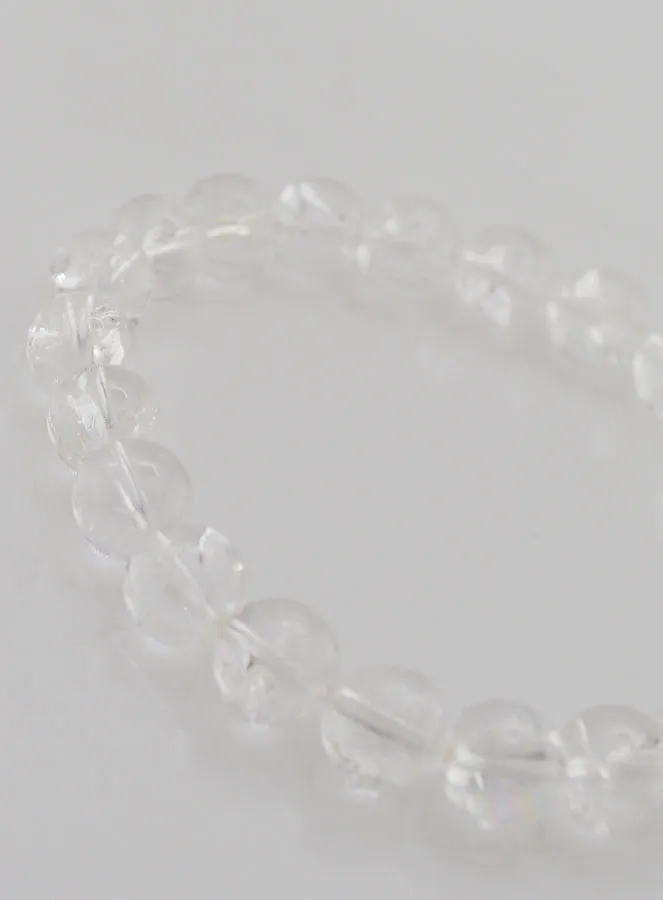 Rainbow Rock Crystal Gemstone Bracelet - 8mm (pic 3)