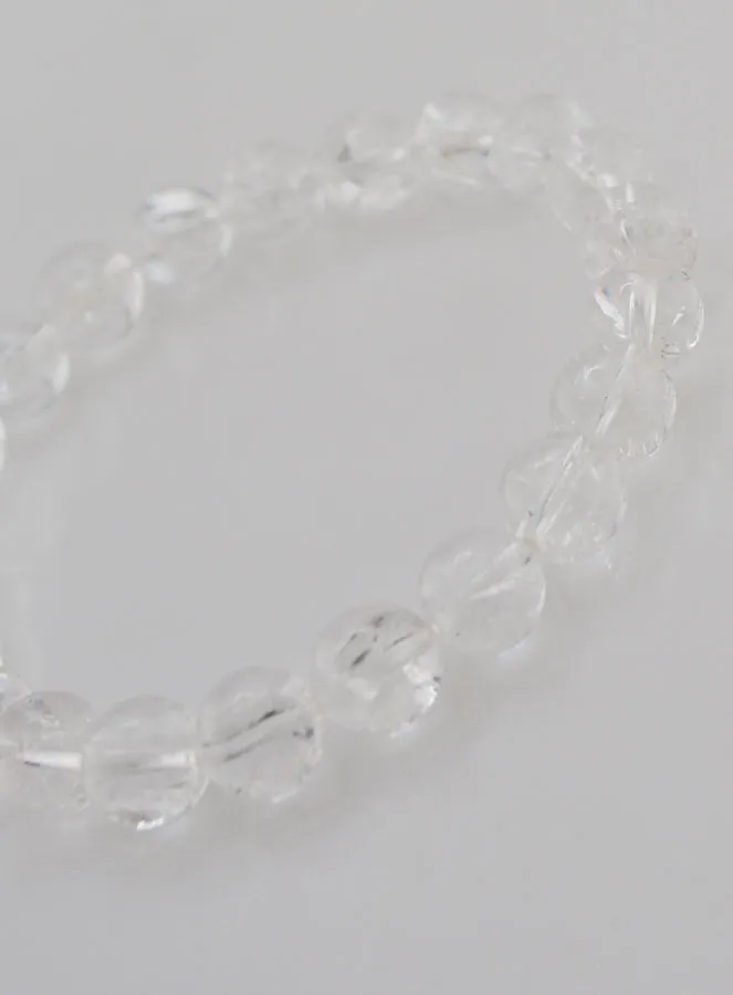 Rainbow Rock Crystal Gemstone Bracelet - 8mm (pic 4)