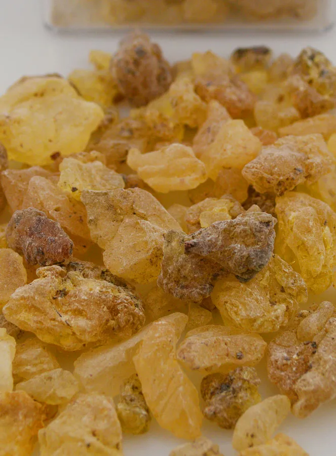 Religious Copal Incense + Prayer St Francis (pic 2)