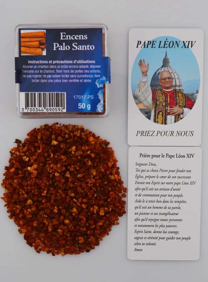 Palo Santo Religious Incense and Prayer for Pope Leo XIV (pic 1)