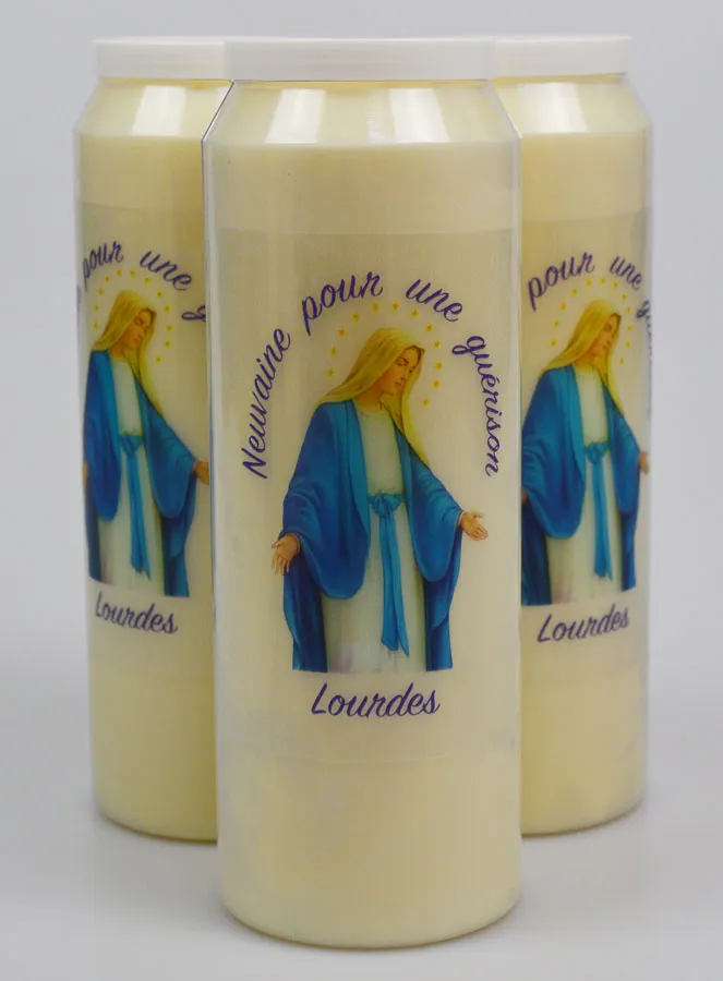 3 Sanctuary Candles for a Healing - 17.5cm (pic 1)