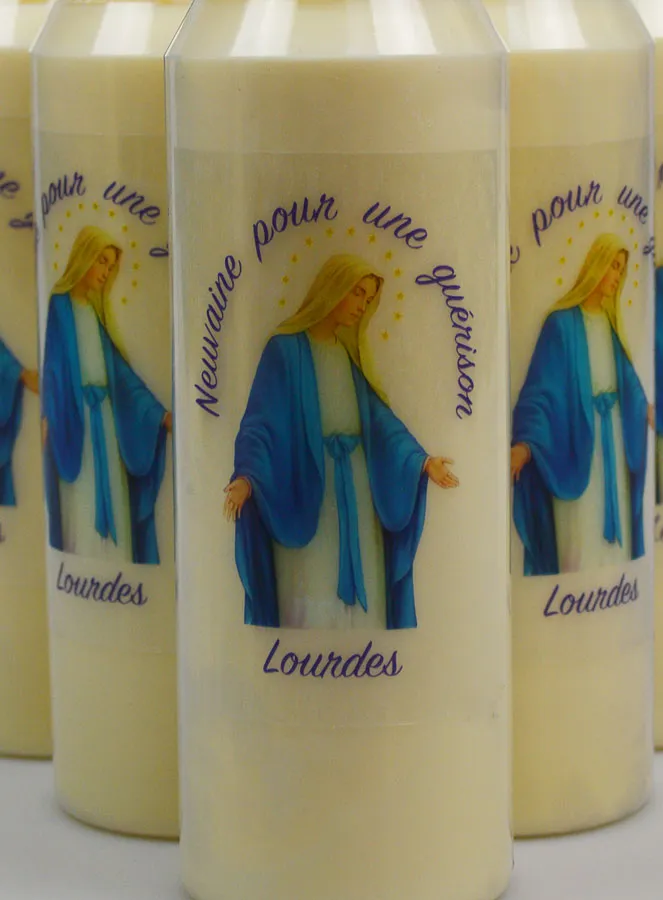 6 Sanctuary Candles for a Healing - 17.5cm (pic 3)