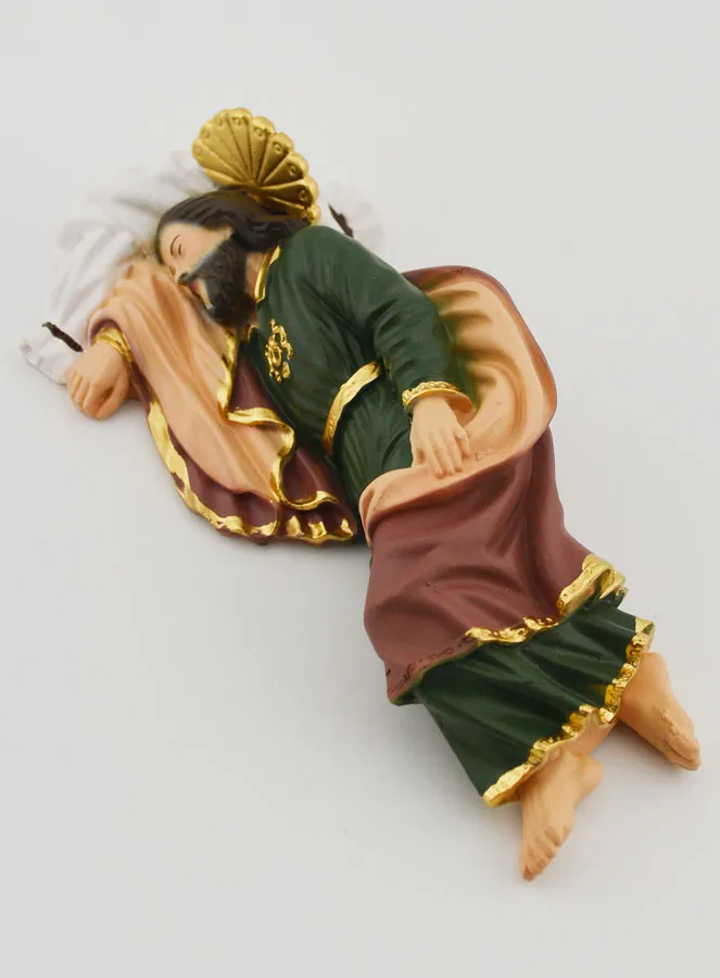 Religious Statue The Dream of Saint Joseph - 14cm (pic 1)
