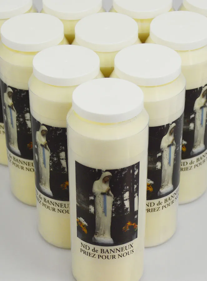 10 Sanctuary Candles Our Lady of Banneux (pic 4)