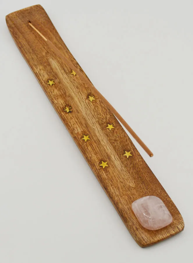 Incense Stick Holder - Rose Quartz (pic 2)