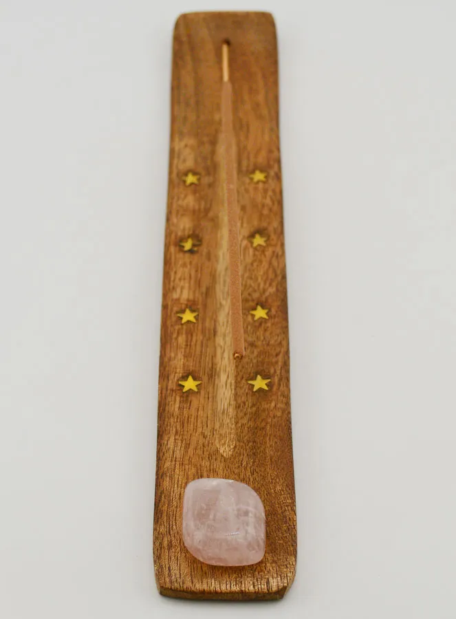 Incense Stick Holder - Rose Quartz (pic 3)